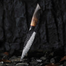 Shirakashi - Damast Allzweckmesser - Zubehör - Ironwood