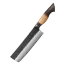 Shirakashi - Damast Nakiri Messer - Zubehör - Ironwood