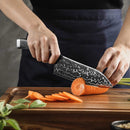 Kuro Tanso - Damast Santoku Messer - Zubehör - Ironwood