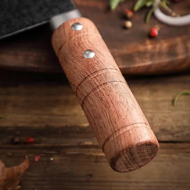Kochmesser | Griff aus Padauk Holz - Zubehör - XINZUO