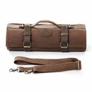 Messertasche Braun - Bis zu 12 Messer - Zubehör - Ironwood