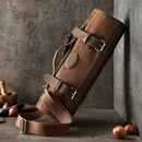 Messertasche Braun - Bis zu 12 Messer - Zubehör - Ironwood