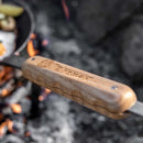 Holzgriff für schmiedeeiserne Pfannen