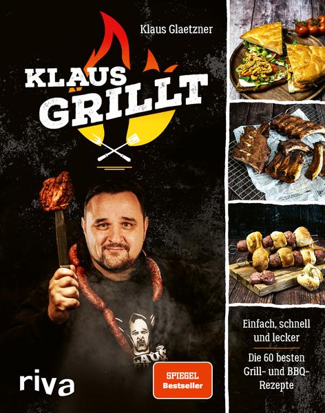 Klaus Grillt Kochbuch | 60 Rezepte - Zubehör - Klaus-Grillt