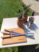 Grillschwert aus Edelstahl - 3 Stück - Zubehör - Grillrost.com