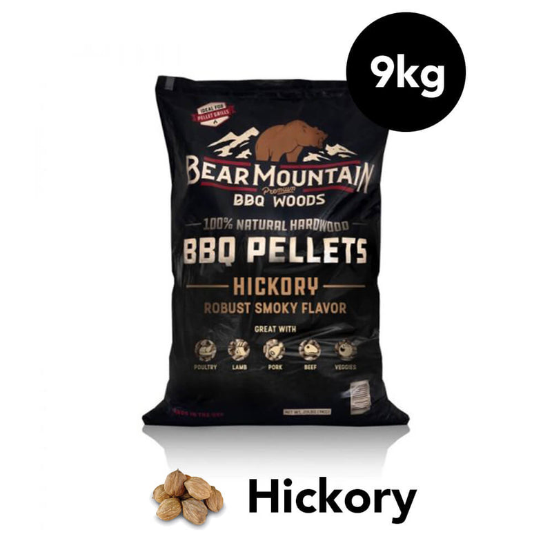Pellets Hickory (9kg) - Pellets - Bear-Mountain