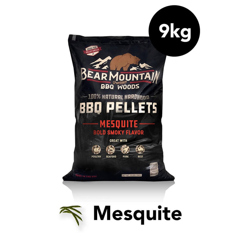 Pellets Mesquite (9kg) - Pellets - Bear-Mountain
