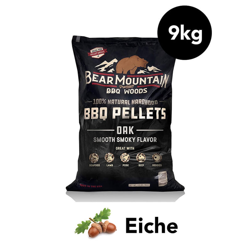 Pellets Eiche (9kg) - Pellets - Bear-Mountain