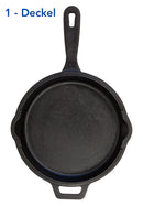 Gusseisernes Pfannenset (5 Teilig) - Zubehör - Pit-Boss