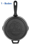 Gusseisernes Pfannenset (5 Teilig) - Zubehör - Pit-Boss