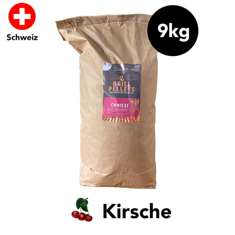 Pellets Chriesi (9kg) | Swiss Made! - Pellets - Wood-Farm