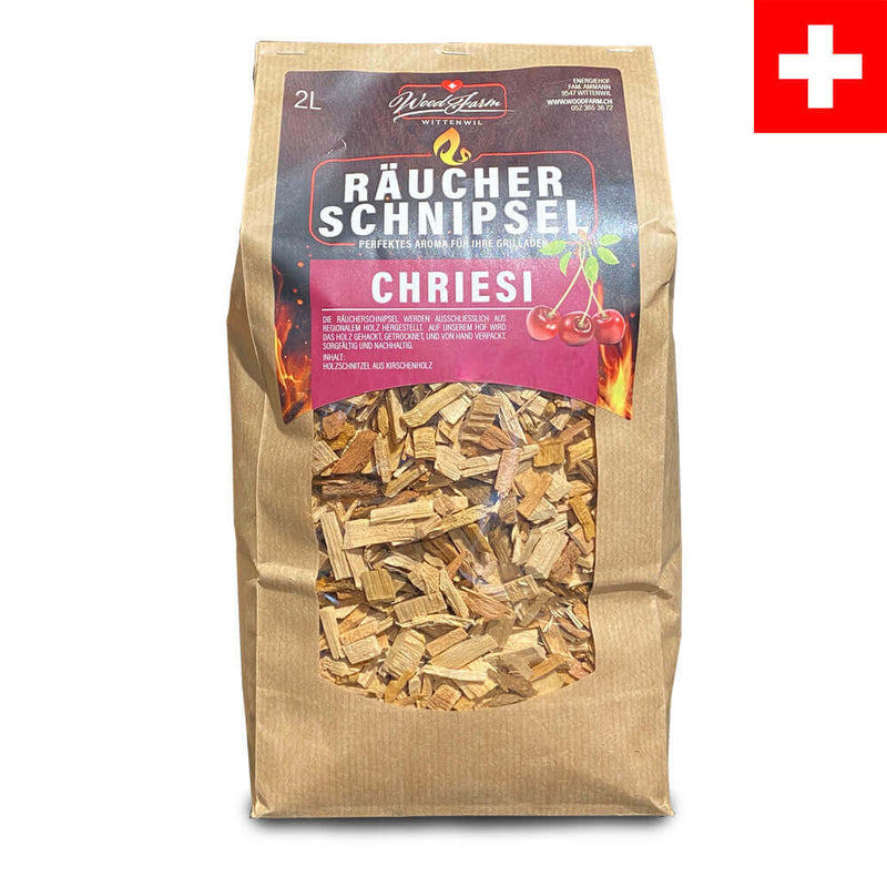 Chriesi Räucherchips | Swiss Made! - Zubehör - Wood-Farm